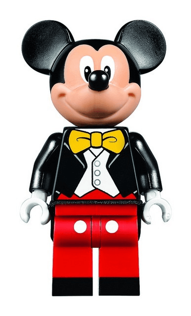 Mickey Mouse - Black Tuxedo Jacket, Yellow Bow Tie