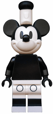 Vintage Mickey, Disney, Series 2 (Minifigure Only without Stand and Accessories)