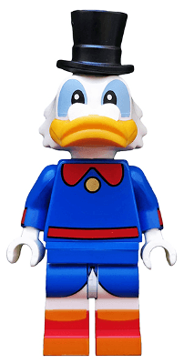 LEGO Scrooge McDuck Disney Series 2 (Minifigure Only without Stand and Accessorie (dis029) Collectible Minifigures Minifigure