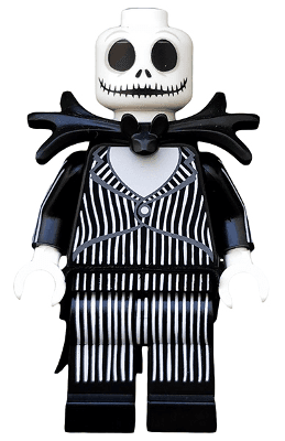 LEGO Jack Skellington Disney Series 2 (Minifigure Only without Stand and Accessor (dis039) Collectible Minifigures Minifigure