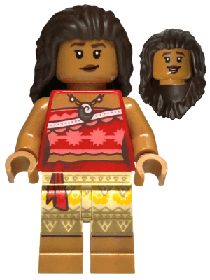 LEGO Moana (Medium Nougat) (dis088) Disney Minifigure