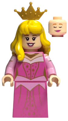 LEGO Aurora Disney 100 (Minifigure Only without Stand and Accessories) (dis099) Collectible Minifigures Minifigure