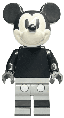 Mickey Mouse - Vintage, Light Bluish Gray Shorts