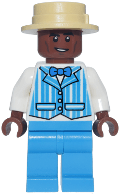 Dapper Dans Quartet Member - Dark Azure Suit