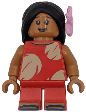 Lilo - Short Legs, Bright Pink Flower