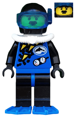 LEGO Divers (div001a) minifigure