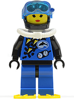 LEGO Divers (div002a) Town / City Minifigure