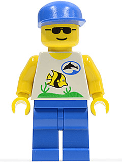 LEGO Divers (div003) minifigure