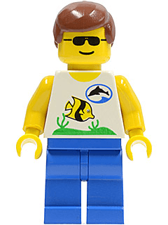 LEGO Divers (div004) Town / City Minifigure