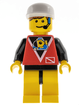 LEGO Divers (div008) minifigure