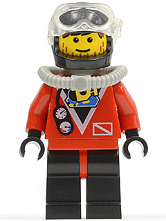 LEGO Divers (div015) minifigure