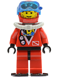 LEGO Divers (div017b) minifigure