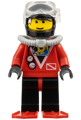 LEGO Divers (div019) Town / City Minifigure
