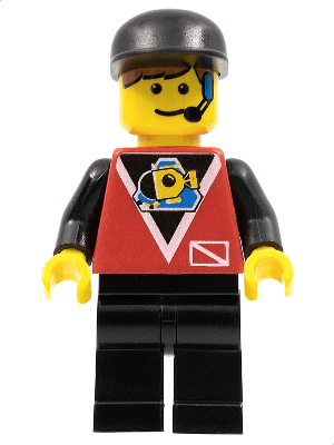 LEGO Divers (div023) Town / City Minifigure