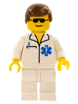 LEGO Doctor (doc014) minifigure