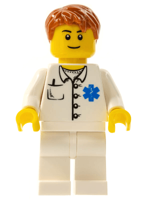 LEGO Doctor (doc035a) Town / City Minifigure