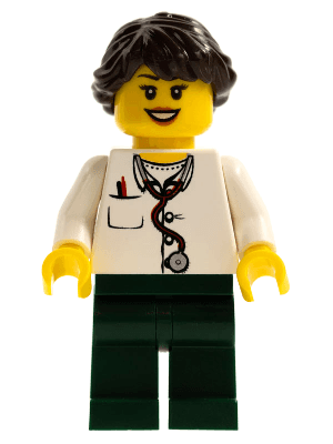 LEGO Doctor (doc037) Town / City Minifigure