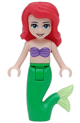 LEGO Ariel Mermaid (Light Nougat) (dp001) Disney Minifigure