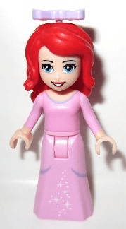 LEGO Ariel Human (Light Nougat) (dp004) minifigure