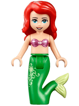 LEGO Ariel Mermaid (Light Nougat) (dp037) minifigure