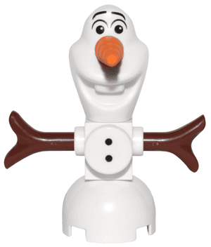 LEGO Olaf Buttons (dp042) Disney Minifigure