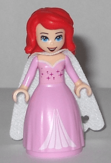 LEGO Ariel Human (Light Nougat) (dp048) minifigure
