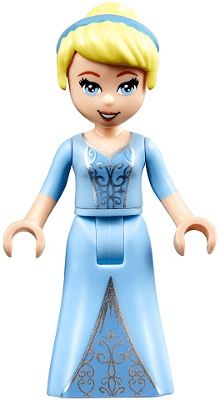 Cinderella - Two-Colored Dress and Brown Eyebrows