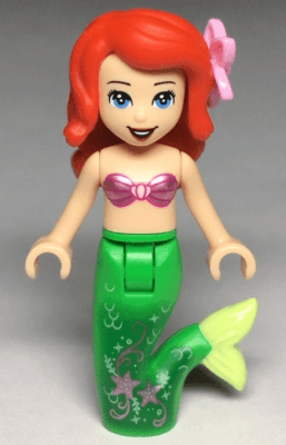 LEGO Ariel Mermaid (Light Nougat) (dp063) Disney Minifigure