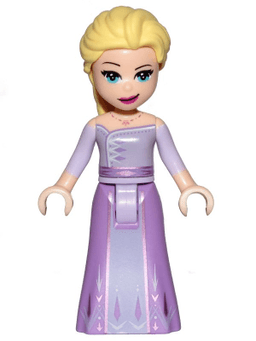 Elsa - Lavender and Medium Lavender Dress
