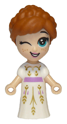 Anna - Micro Doll, White Dress