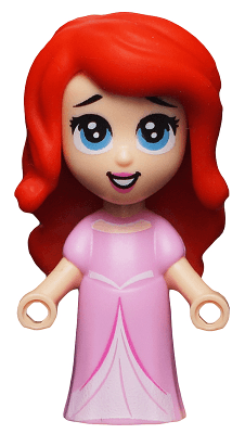 LEGO Ariel Human (Light Nougat) (dp089) Disney Minifigure