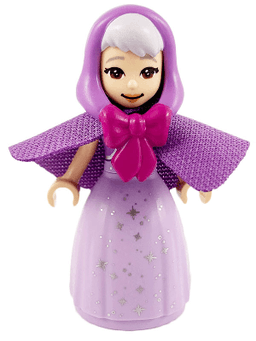Fairy Godmother - Dark Bluish Gray Eyebrows