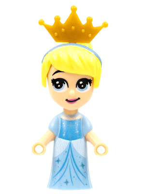 Cinderella - Micro Doll, Pearl Gold Tiara
