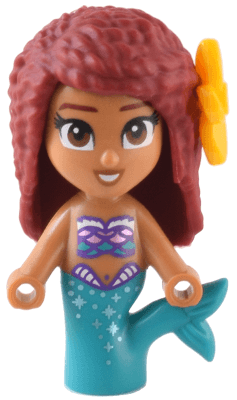LEGO Ariel Mermaid (Medium Nougat) (dp178) Disney Minifigure