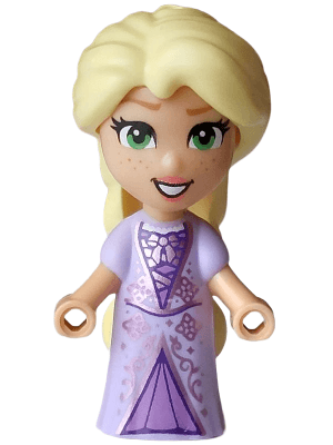 Rapunzel (Medium Tan) - Micro Doll, Lavender Dress