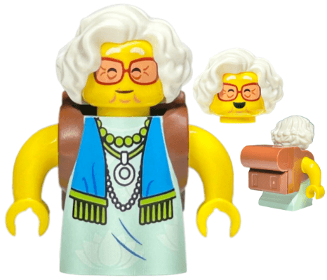 LEGO Mrs. Castillo (drm014) City Space Minifigure