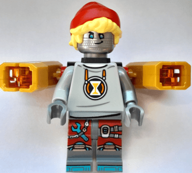 Cooper - Robot with Red Cap and 2 Stud Shooters
