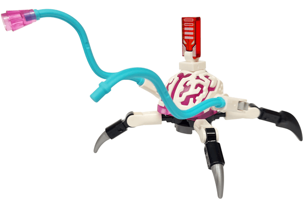LEGO Cyber Brain Spider (drm070) City Space Minifigure