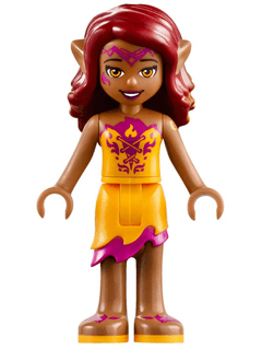 LEGO Azari Firedancer (elf016) Elves Minifigure