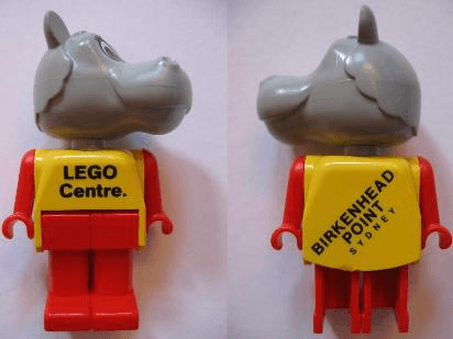 LEGO Fabuland Hippo (fab001BHP) Fabuland Minifigure