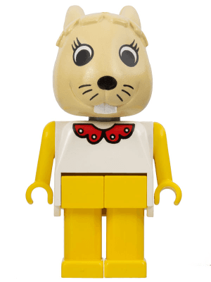 LEGO Fabuland Rabbit (fab3d) Fabuland Minifigure