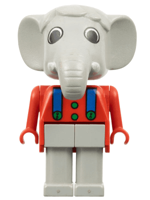 LEGO Fabuland Elephant (fab5c) Fabuland Minifigure