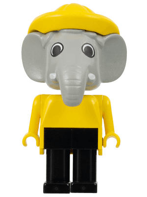 LEGO Fabuland Elephant (fab5i) Fabuland Minifigure