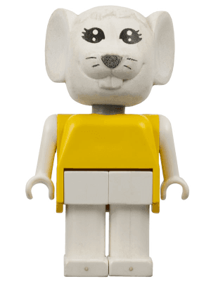 LEGO Fabuland Mouse (fab9f) Fabuland Minifigure
