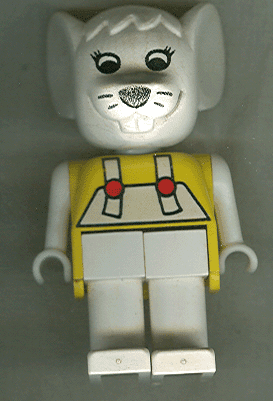 LEGO Fabuland Mouse (fab9g) Fabuland Minifigure