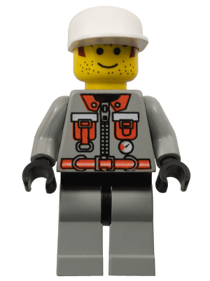 LEGO Fire (fire004) Town / City Minifigure