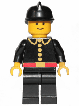 Fire - Classic, Black Fire Helmet
