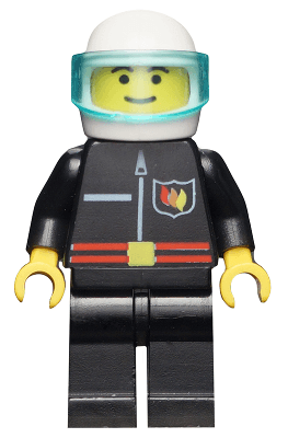 LEGO Fire (firec010) Town / City Minifigure