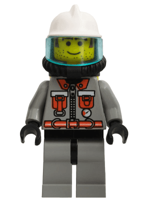 LEGO Fire (firec014) Town / City Minifigure