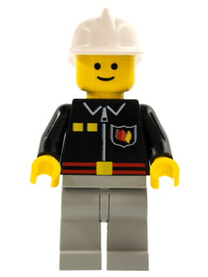 LEGO Fire (firec021) Town / City Minifigure